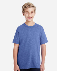 Gildan Youth DryBlend® T-Shirt - 8000B - Heather Deep Royal