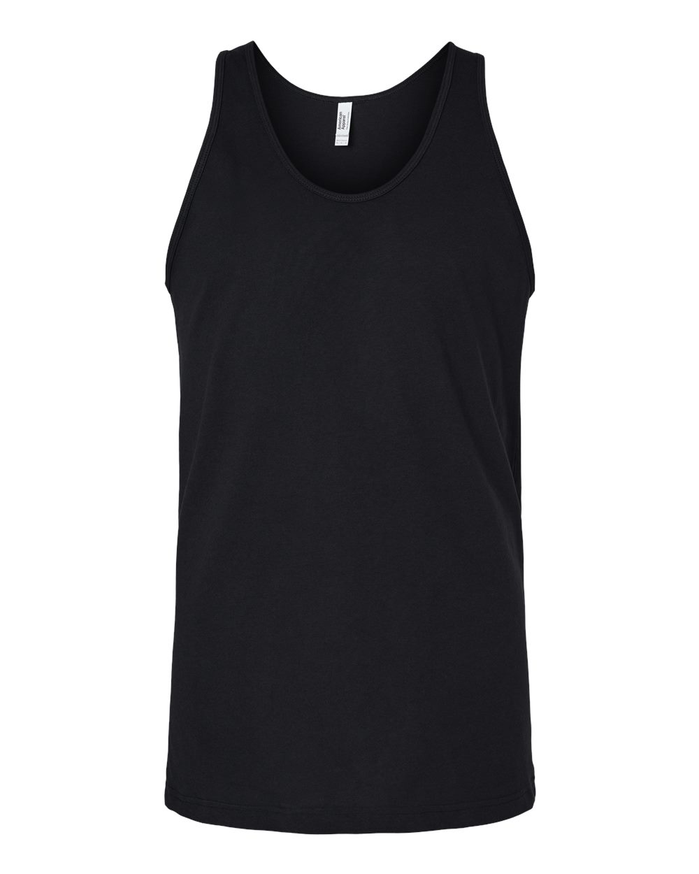 American Apparel Unisex Fine Jersey Tank - 2408 - Black