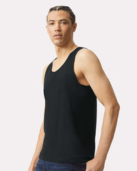 American Apparel Unisex Fine Jersey Tank - 2408 - Black