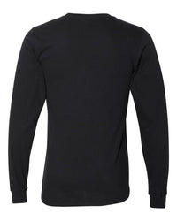 American Apparel Unisex Fine Jersey Long Sleeve Tee - 2007 - Black