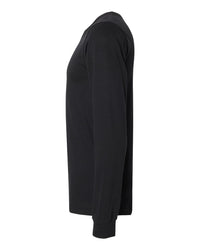 American Apparel Unisex Fine Jersey Long Sleeve Tee - 2007 - Black