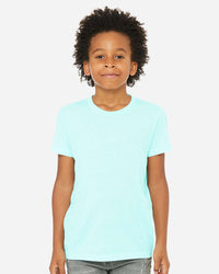 BELLA + CANVAS Youth Triblend Tee - 3413Y - Ice Blue Triblend