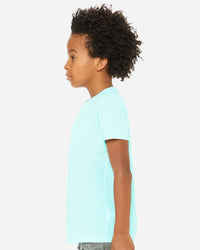 BELLA + CANVAS Youth Triblend Tee - 3413Y - Ice Blue Triblend