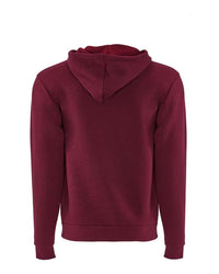 Next Level Unisex Santa Barbara Full-Zip Hoodie Sweatshirt - 9602 - Cardinal