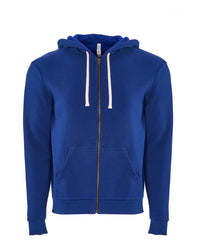 Next Level Unisex Santa Barbara Full-Zip Hoodie Sweatshirt - 9602 - Royal