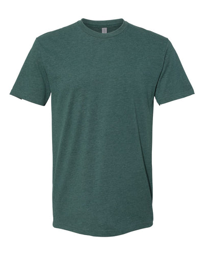 Next Level Sueded T-Shirt - 6410 - Heather Forest Green