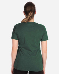 Next Level Sueded T-Shirt - 6410 - Heather Forest Green