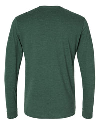Next Level Unisex Sueded Long Sleeve T-Shirt - 6411 - Heather Forest Green