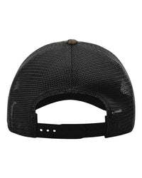 Richardson Garment Washed Printed Trucker Cap - 111P - Mossy Oak Country DNA/ Black