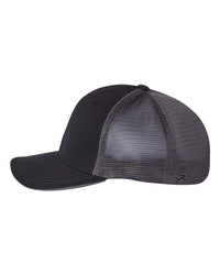 Richardson Pulse Sportmesh R-Flex Cap - 172 - Black/ Charcoal Split