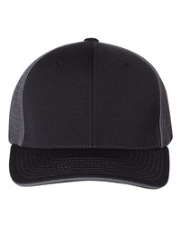 Richardson Pulse Sportmesh R-Flex Cap - 172 - Black/ Charcoal Split
