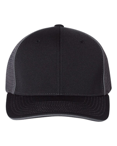 Richardson Pulse Sportmesh R-Flex Cap - 172 - Black/ Charcoal Split
