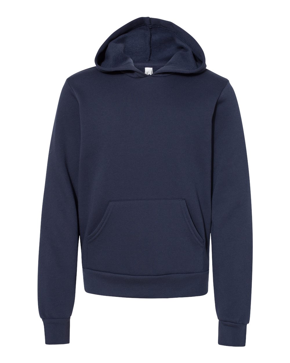 BELLA + CANVAS Youth Sponge Fleece Hoodie Sweatshirt - 3719Y - Navy