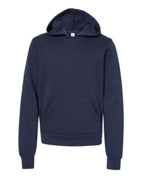 BELLA + CANVAS Youth Sponge Fleece Hoodie Sweatshirt - 3719Y - Navy