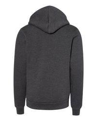BELLA + CANVAS Youth Sponge Fleece Hoodie Sweatshirt - 3719Y - Dark Grey Heather