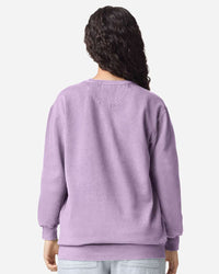 Comfort Colors Unisex Garment-Dyed Crewneck Sweatshirt - 1566 - Orchid