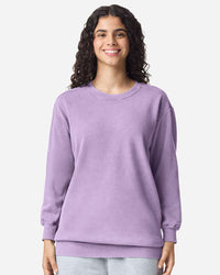 Comfort Colors Unisex Garment-Dyed Crewneck Sweatshirt - 1566 - Orchid