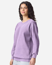 Comfort Colors Unisex Garment-Dyed Crewneck Sweatshirt - 1566 - Orchid