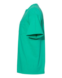 Comfort Colors Unisex Garment-Dyed Heavyweight Pocket T-Shirt - 6030 - Island Green