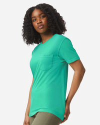 Comfort Colors Unisex Garment-Dyed Heavyweight Pocket T-Shirt - 6030 - Island Green