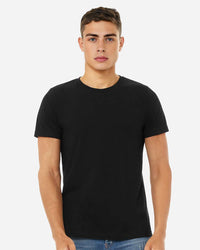 BELLA + CANVAS CVC Jersey Tee - 3001CVC - Solid Black Blend