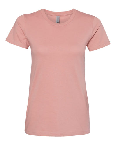 Next Level Women’s Cotton T-Shirt - 3900 - Desert Pink