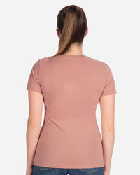 Next Level Women’s Cotton T-Shirt - 3900 - Desert Pink