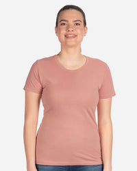Next Level Women’s Cotton T-Shirt - 3900 - Desert Pink