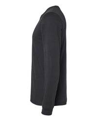 BELLA + CANVAS Unisex Jersey Long Sleeve Tee - 3501 - Vintage Black