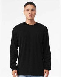 BELLA + CANVAS Unisex Jersey Long Sleeve Tee - 3501 - Vintage Black