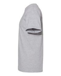 American Apparel Unisex Heavyweight Cotton Tee - 1301 - Heather Grey