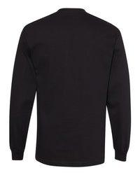 American Apparel Unisex Heavyweight Cotton Long Sleeve Tee - 1304 - Black