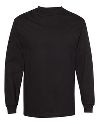 American Apparel Unisex Heavyweight Cotton Long Sleeve Tee - 1304 - Black