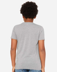 BELLA + CANVAS Youth Triblend Tee - 3413Y - Athletic Grey Triblend