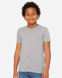 BELLA + CANVAS Youth Triblend Tee - 3413Y - Athletic Grey Triblend