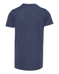 BELLA + CANVAS Youth Triblend Tee - 3413Y - Solid Navy Triblend
