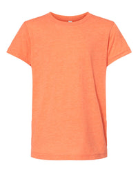 BELLA + CANVAS Youth Triblend Tee - 3413Y - Orange Triblend