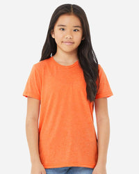 BELLA + CANVAS Youth Triblend Tee - 3413Y - Orange Triblend