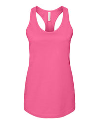 BELLA + CANVAS Women's Jersey Racerback Tank - 6008 - Charity Pink