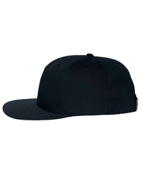 Richardson Pinch Front Structured Snapback Trucker Cap - 255 - Black