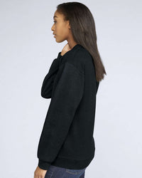 Gildan Unisex Softstyle® Midweight Crewneck Sweatshirt - SF000 - Black