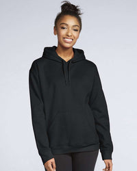 Gildan Unisex Softstyle® Midweight Hooded Sweatshirt - SF500 - Black