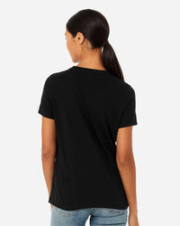 BELLA + CANVAS Women’s Relaxed Fit Triblend Tee - 6413 - Solid Black Triblend