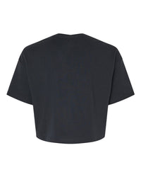 BELLA + CANVAS Women's Jersey Crop Tee - 6482 - Black