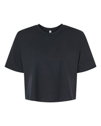 BELLA + CANVAS Women's Jersey Crop Tee - 6482 - Black