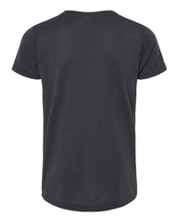 BELLA + CANVAS Youth Triblend Tee - 3413Y - Solid Dark Grey Triblend