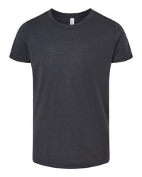 BELLA + CANVAS Youth Triblend Tee - 3413Y - Solid Dark Grey Triblend