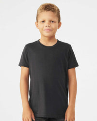 BELLA + CANVAS Youth Triblend Tee - 3413Y - Solid Dark Grey Triblend