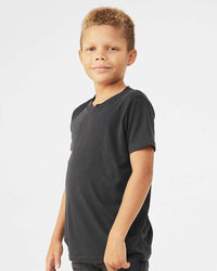 BELLA + CANVAS Youth Triblend Tee - 3413Y - Solid Dark Grey Triblend