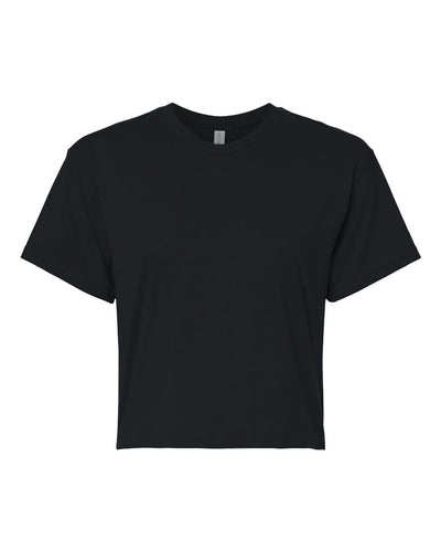Next Level Women's Ideal Crop Top - 1580 - Black